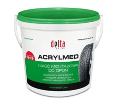 ACRYLMED Maść montażowa uniwersalna (Delta Zielona) - Pasta do montażu opon 4 kg