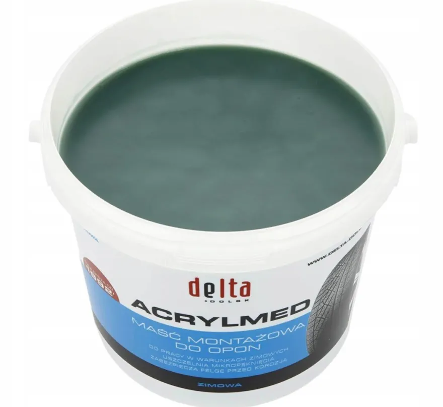 ACRYLMED Maść montażowa zimowa (Delta Niebieska) - Pasta do montażu opon 4 kg