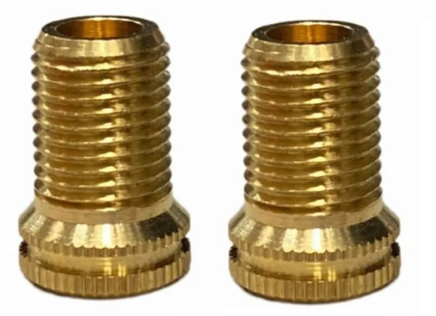 Adapter zaworu rowerowego z gumką uszczelniającą 2 sztuki
