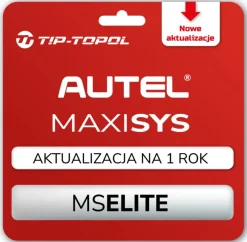 Aktualizacja oprogramowania AUTEL MaxiSYS ELITE PL 1 ROK