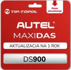 Aktualizacja oprogramowania AUTEL MaxiDAS DS900 PL 1 ROK