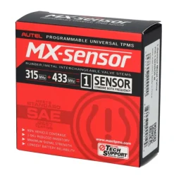 Aluminowy czujnik TPMS Autel Europa USA 433 / 315 MHz 1-Sensor, 4 sztuki
