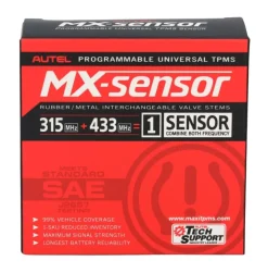 Aluminowy czujnik TPMS Autel Europa USA 433 / 315 MHz 1-Sensor, 4 sztuki
