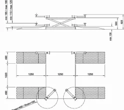AT - 2HHD Podnośnik płytowy z najazdami 3,5T