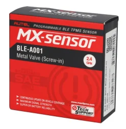 Autel BLE czujnik BLUETOOTH TPMS TESLA 3/Y/S/X czarny zawór ZESTAW 4 SZTUKI