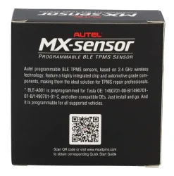 Autel BLE czujnik BLUETOOTH TPMS TESLA 3/Y/S/X czarny zawór ZESTAW 4 SZTUKI