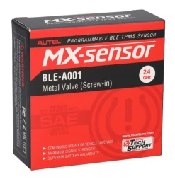 Autel BLE czujnik BLUETOOTH TPMS TESLA 3/Y/S/X czarny zawór ZESTAW 4 SZTUKI