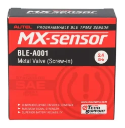Autel BLE czujnik BLUETOOTH TPMS TESLA 3/Y/S/X czarny zawór ZESTAW 4 SZTUKI