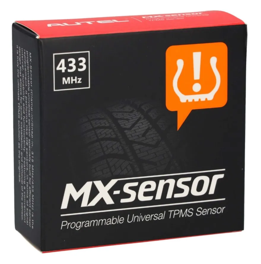 Autel Europa 433 MHz MX-Sensor czujnik TPMS gumowy