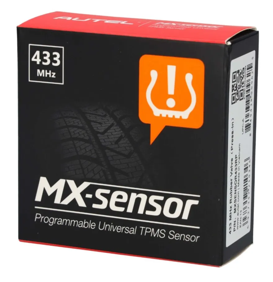 Autel Europa 433 MHz MX-Sensor czujnik TPMS gumowy