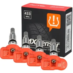 Autel Europa 433 MHz MX-Sensor czujnik TPMS aluminiowy 4 sztuki