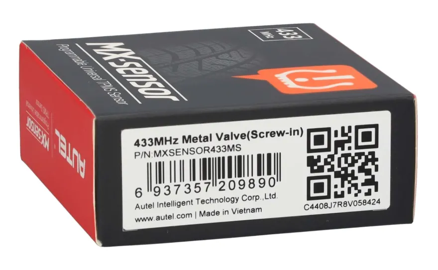 Autel Europa 433 MHz MX-Sensor czujnik TPMS aluminiowy 4 sztuki
