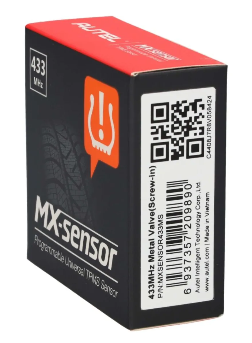 Autel Europa 433 MHz MX-Sensor czujnik TPMS aluminiowy 4 sztuki
