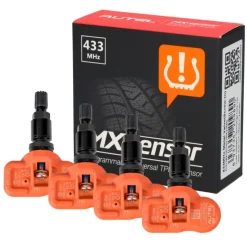 Autel Europa 433 MHz MX Sensor czujnik TPMS czarny 4 sztuki
