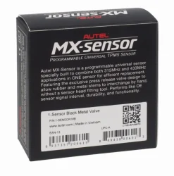 Autel Europa USA 433 / 315 MHz 1-Sensor czujnik TPMS czarny 4 sztuki