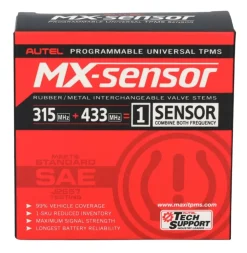 Autel Europa USA 433 / 315 MHz 1-Sensor czujnik TPMS gumowy