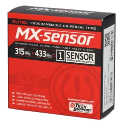 Autel Europa USA 433 / 315 MHz 1-Sensor czujnik TPMS gumowy
