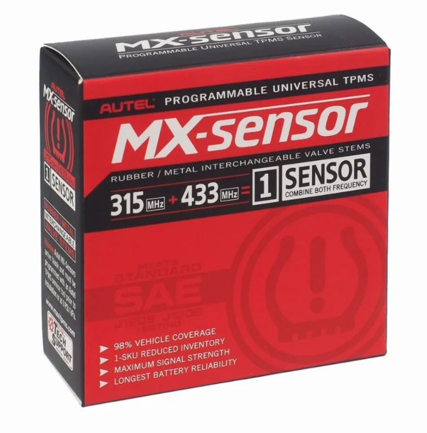 Autel Europa USA 433 / 315 MHz 1-Sensor czujnik TPMS czarny