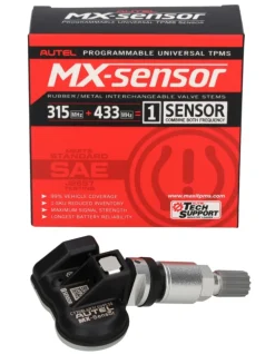 Autel Europa USA 433 / 315 MHz 1-Sensor czujnik TPMS aluminiowy