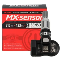 Autel Europa USA 433 / 315 MHz 1-Sensor czujnik TPMS aluminiowy