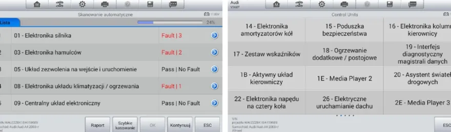 AUTEL MaxiDAS DS900BT Nowa Seria 8cali Android11 2 LATA AKTUALIZACJA SGW PL