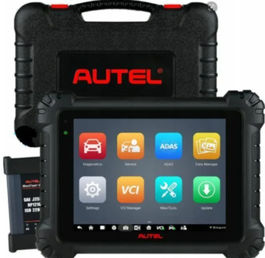 AUTEL MaxiSYS MS909 tester diagnostyczny, flashowanie, PASS-THRU