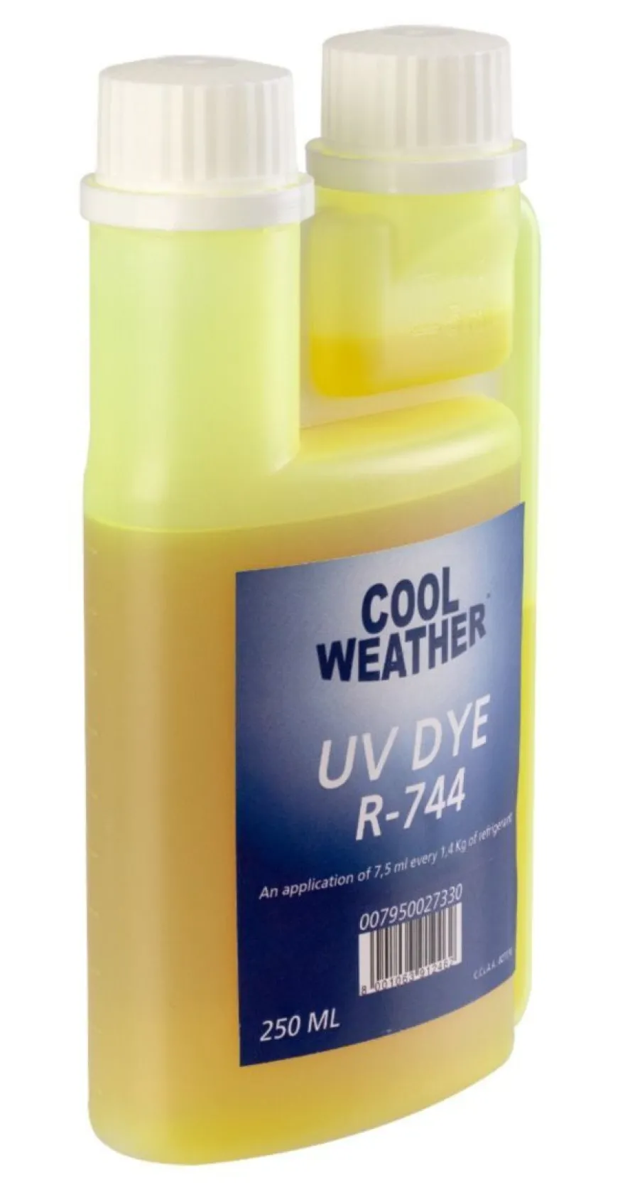 Barwnik UV 250 ml, CO2 R744 kontrast dwutlenek węgla
