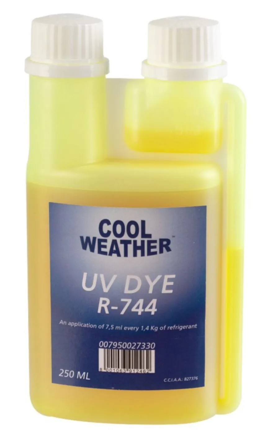 Barwnik UV 250 ml, CO2 R744 kontrast dwutlenek węgla