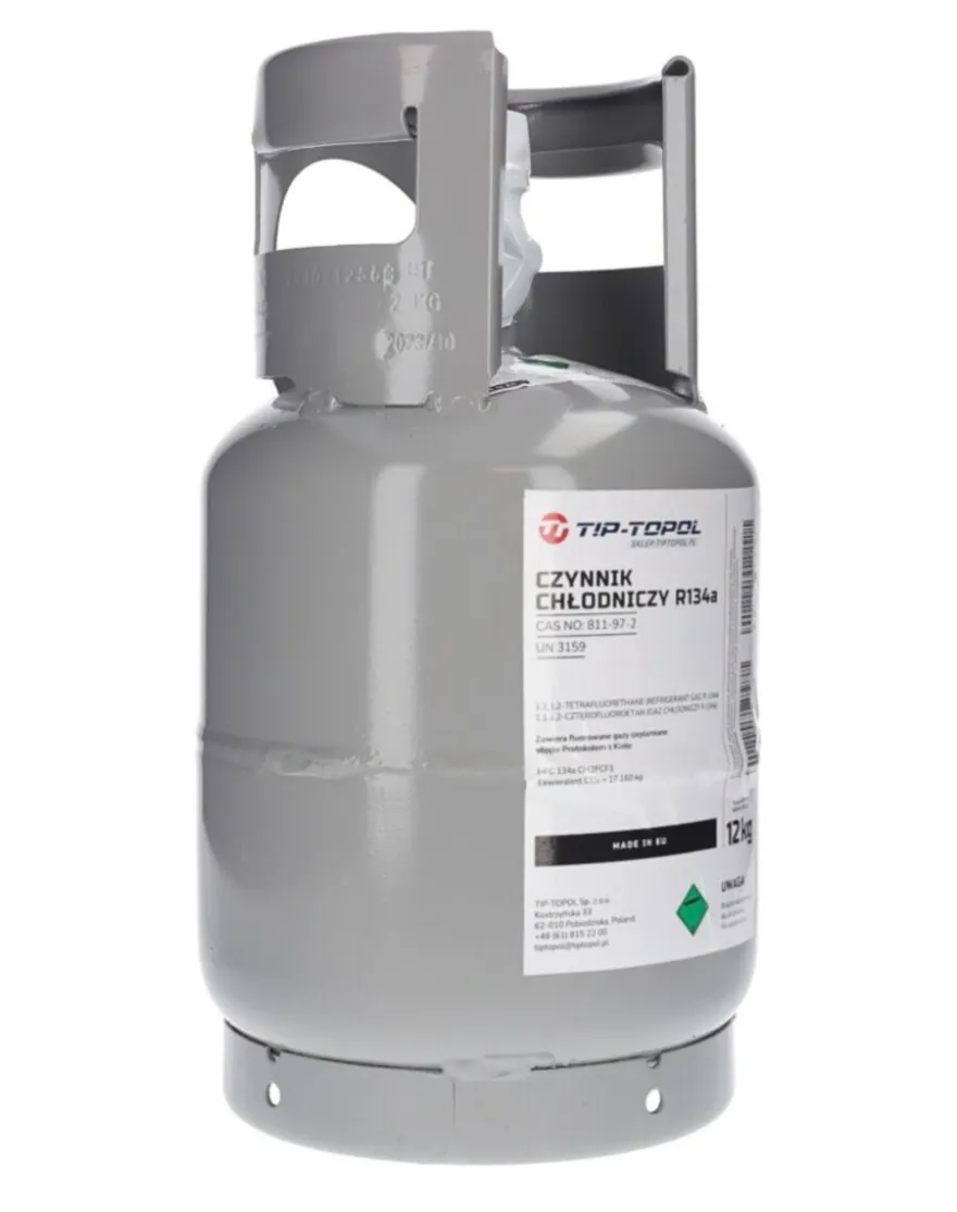 Butla wymienna na gaz (czynnik) R134a 12kg