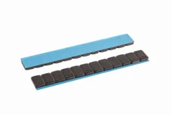 Ciężarek klejony ALU SLIM - FE 12 x 5g - czarny round