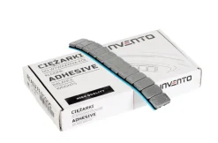 Ciężarek klejony INVENTO ALU SLIM ROUND 12 x 5g grafitowy 20 szt