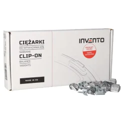 Ciężarek ołowiany ALU 10g, nabijany na obręcz aluminiową - niepowlekany
