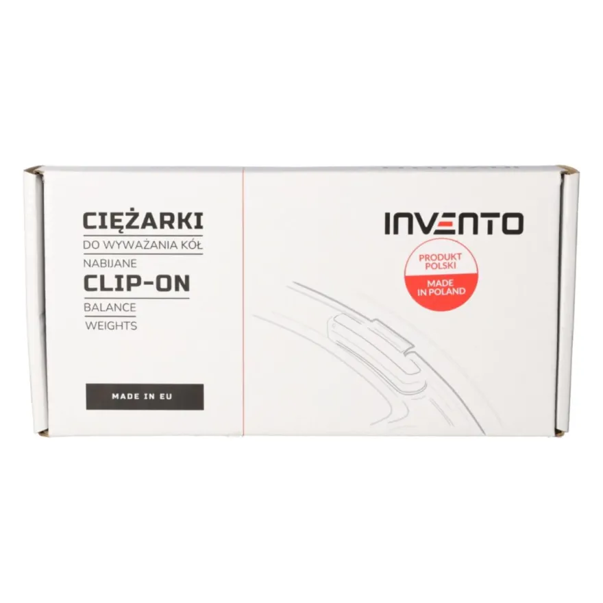 Ciężarek ołowiany ALU 10g, nabijany na obręcz aluminiową - niepowlekany