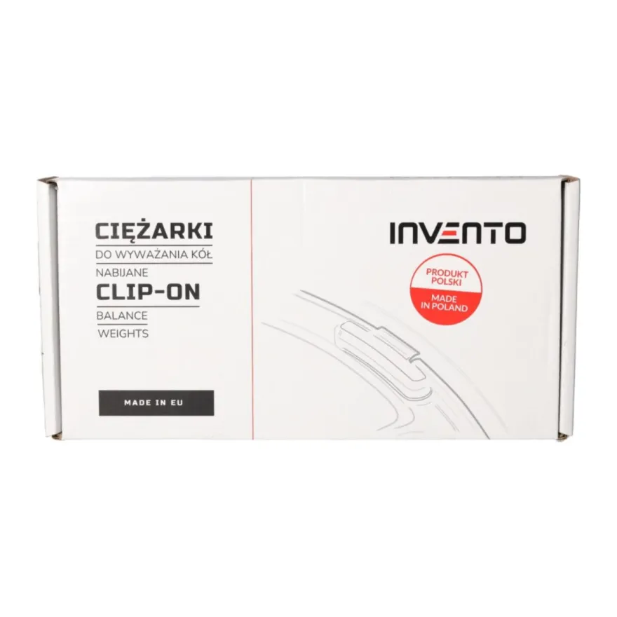 Ciężarek ołowiany ALU 15g, nabijany na obręcz aluminiową - niepowlekany
