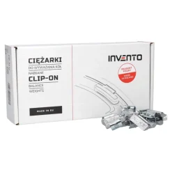 Ciężarek ołowiany ALU 20g, nabijany na obręcz aluminiową - niepowlekany