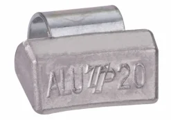 Ciężarek ołowiany ALU 20g, nabijany na obręcz aluminiową - niepowlekany