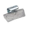 Ciężarek ołowiany ALU 25g, nabijany na obręcz aluminiową - niepowlekany