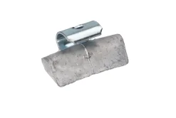 Ciężarek ołowiany ALU 25g, nabijany na obręcz aluminiową - niepowlekany