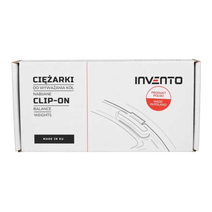 Ciężarek ołowiany ALU 25g, nabijany na obręcz aluminiową - niepowlekany