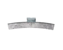 Ciężarek ołowiany ALU 60g, nabijany na obręcz aluminiową - niepowlekany