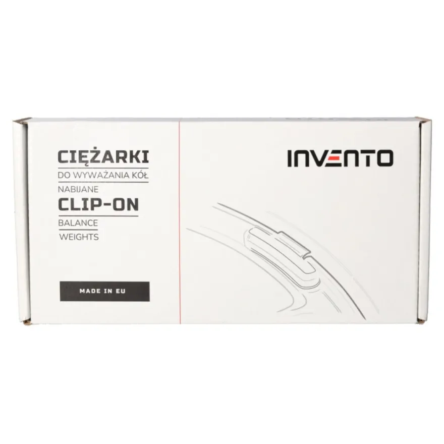 Ciężarek ołowiany ALU 60g, nabijany na obręcz aluminiową - niepowlekany
