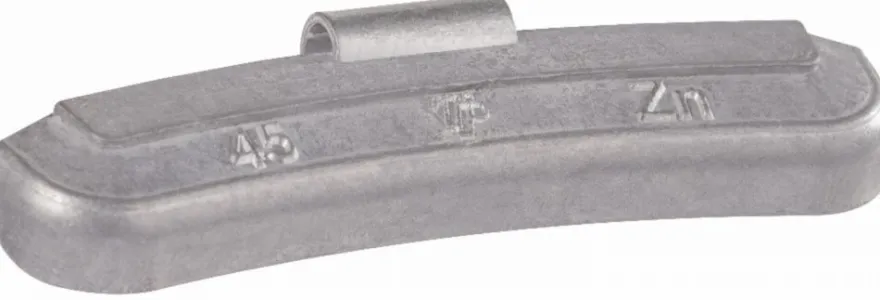 Ciężarki Cynkowe Nabijane do felg stalowych INVENTO 50 szt 45g