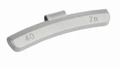 Ciężarki cynkowe powlekane ALU-S 40g, nabijane na obręcz aluminiową