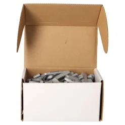 Ciężarki cynkowe powlekane ALU-S 30g, nabijane na obręcz aluminiową