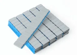 Ciężarki klejone szare zaokrąglone pasek SUV 12 x 10 g 50 sztuk