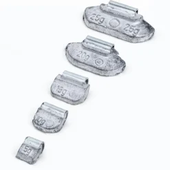 Ciężarki ołowiane INVENTO Silver Line STD zestaw 5-25g 500 szt