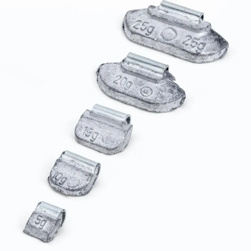 Ciężarki ołowiane INVENTO Silver Line STD zestaw 5-25g 500 szt