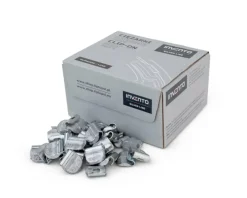 Ciężarki Ołowiane Nabijane 10g do Stalowych Felg INVENTO Silver Line 100 szt
