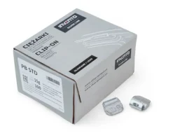 Ciężarki Ołowiane Nabijane 15g do Stalowych Felg INVENTO Silver Line 100 szt