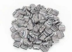 Ciężarki Ołowiane Nabijane 15g do Stalowych Felg INVENTO Silver Line 100 szt